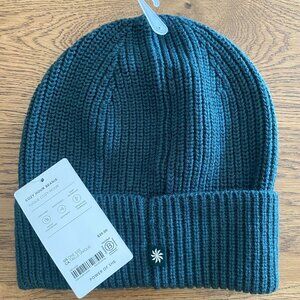 NWT Athleta Cozy Hour Beanie / Cypress